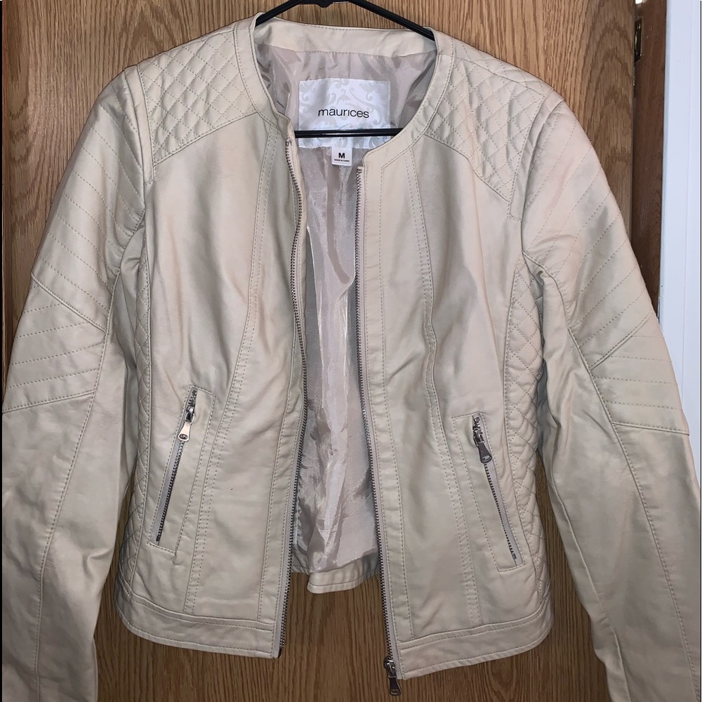 Maurices leather jacket
